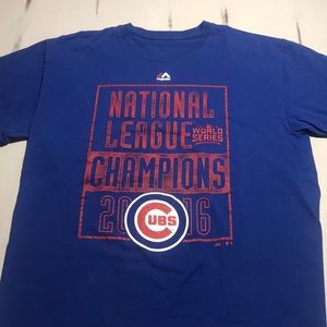 Chicago Cubs World Series champs t shirt